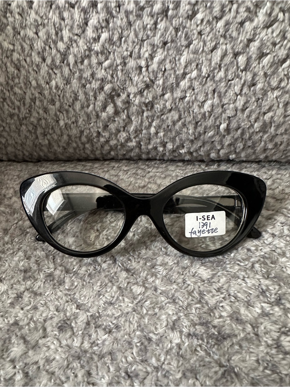 Black Cat Eye Clear Lens Fashion Glasses Retro Statement Eyewear New Unworn